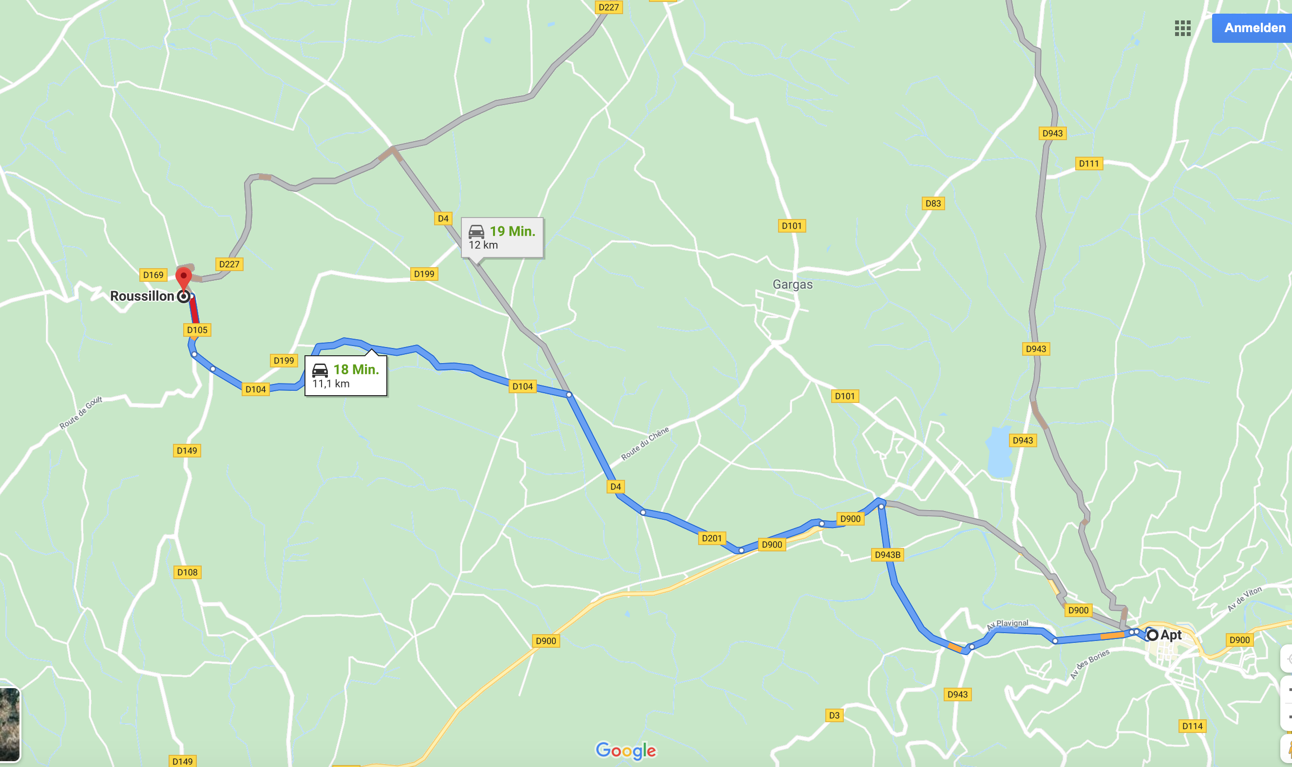Trip: Apt und Roussillon